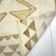 White & Beige Wool Handmade Rug sku 2215