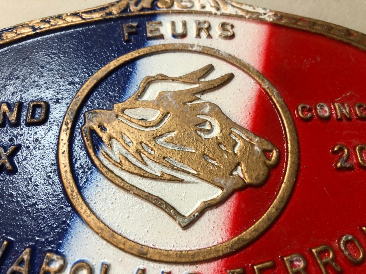 Contest plate Feurs 2003