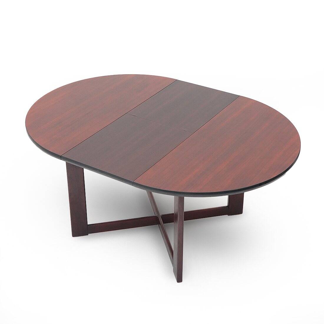 Round table with extendable top, 1970s