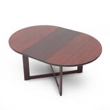 Round table with extendable top, 1970s