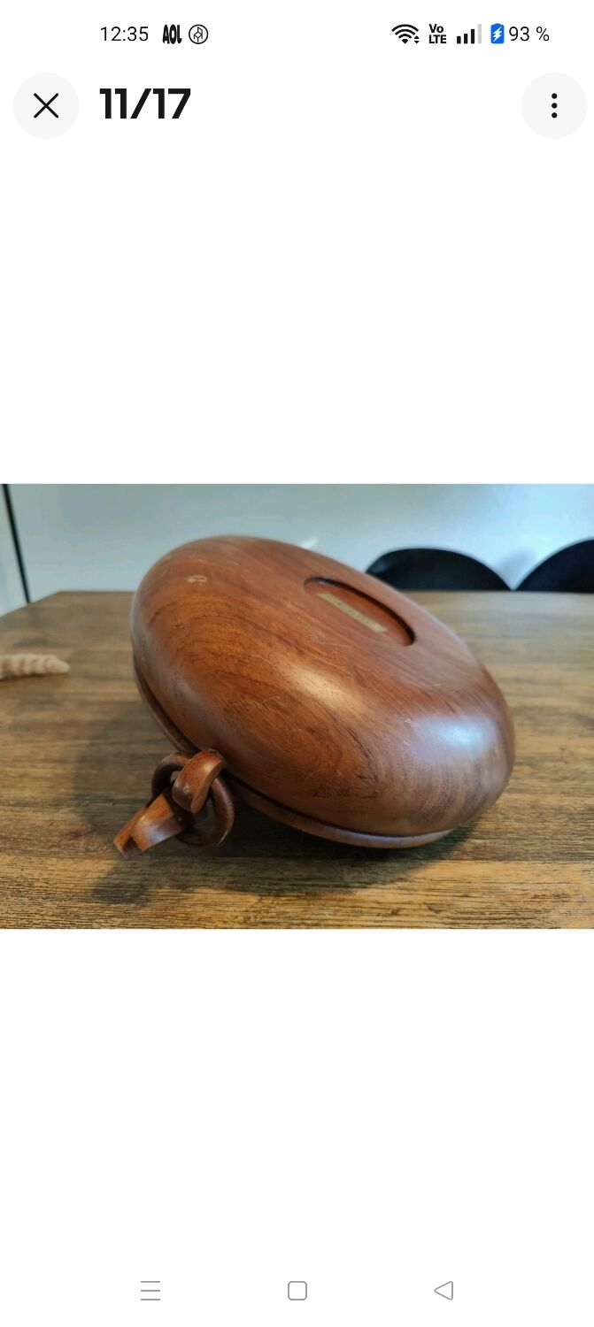 Teak salad bowl/fruit bowl from the 1960s