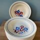 Set of 11 K&G Lunéville soup plates, Sylvain model