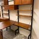 Vintage Scandinavian Teak wall unit by Poul Cadovius for royal system, 1950s