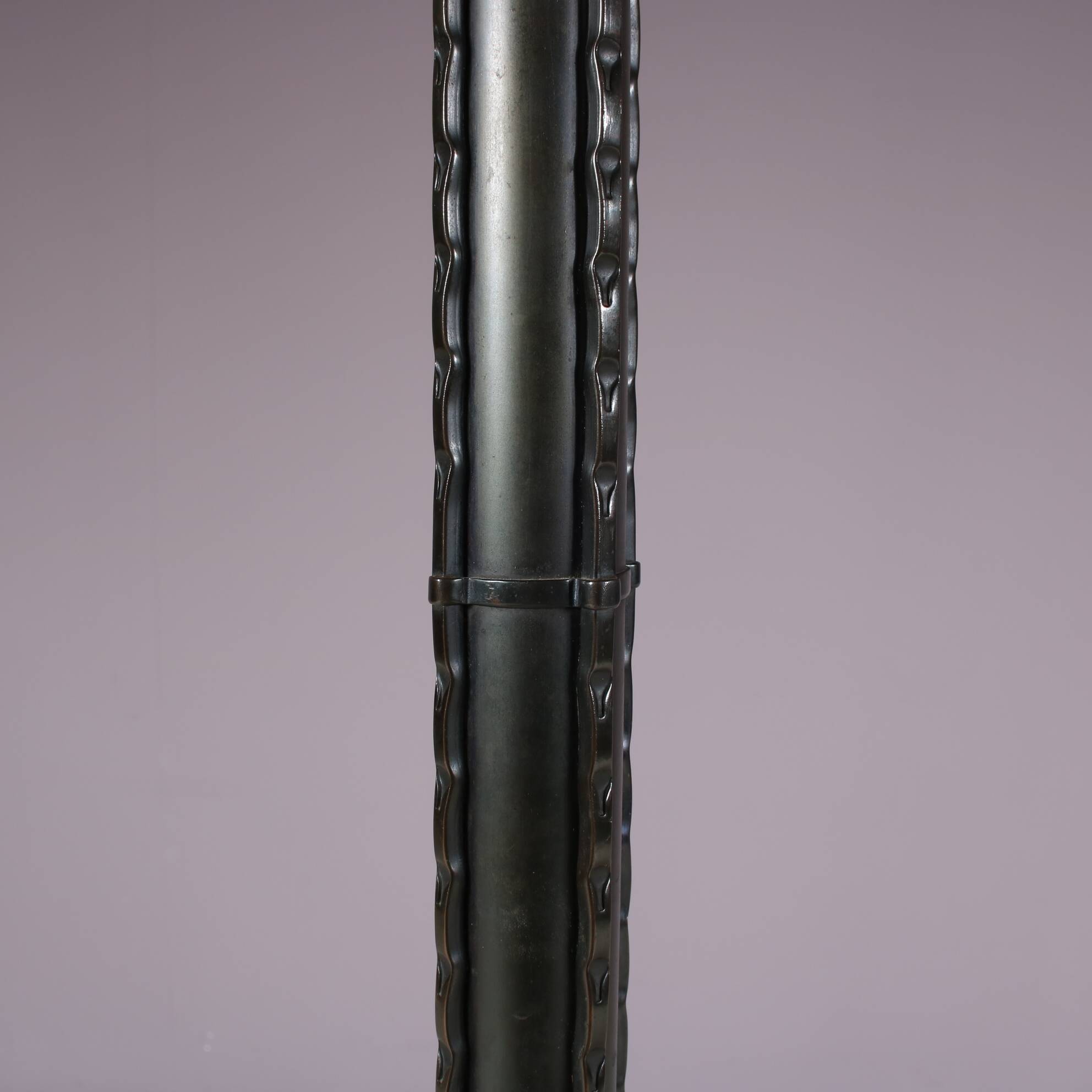 1930s Uplighter floor lamp in Amsterdamse School style, Netherlands