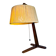 Hemp String & Teak Wood Table Lamp By Ib Fabiansen For Fog & Mørup, Denmark 1950S