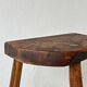 Antique solid wood stool