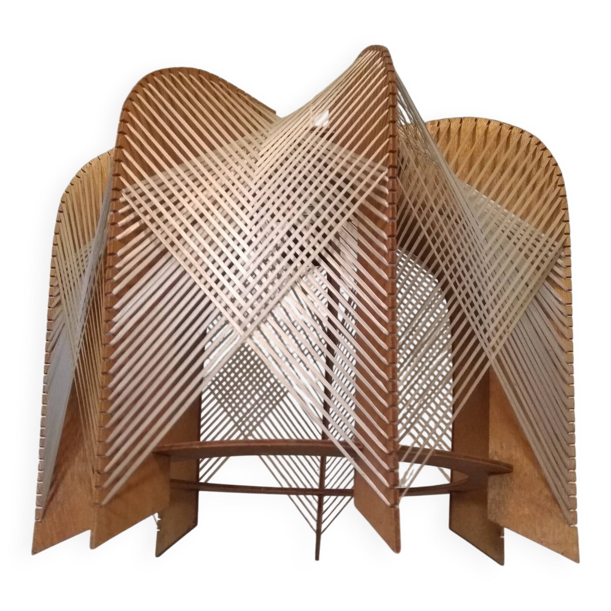 Vintage 1960s Scandinavian pendant light