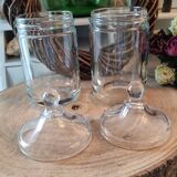 Pair of old pots of opothicaires