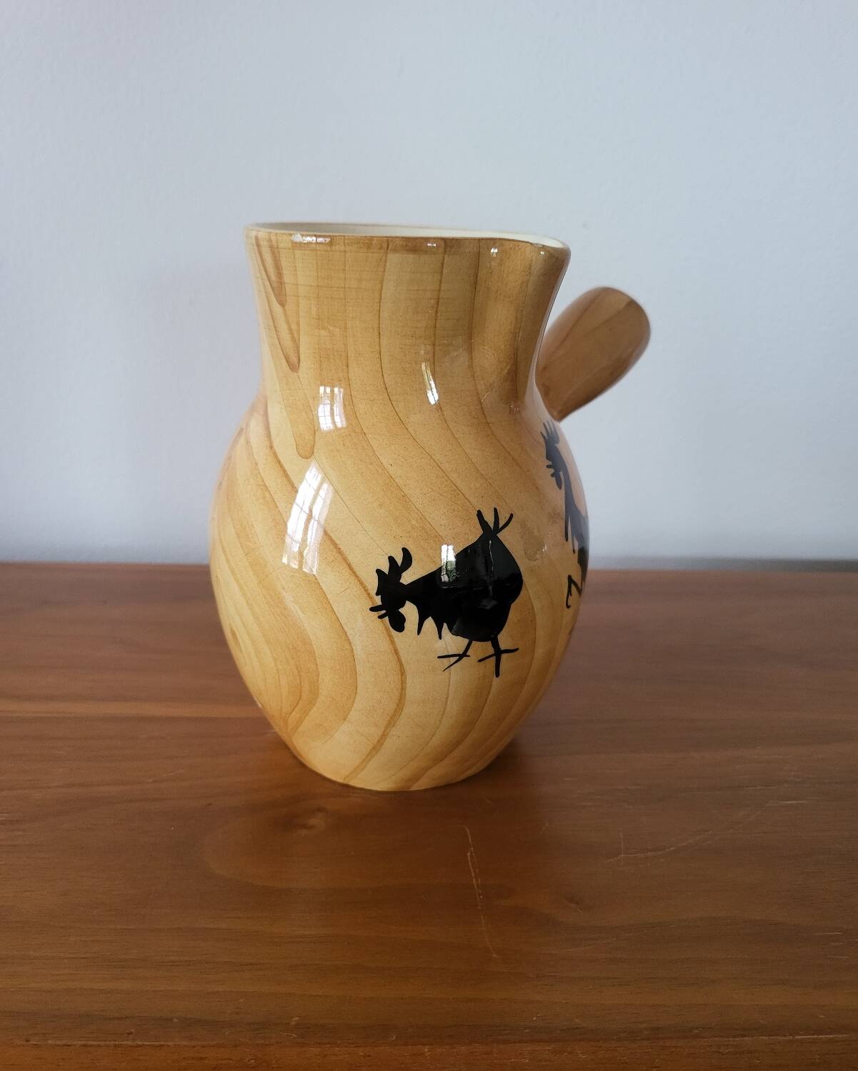Vallauris Grandjean Jourdan Ceramic Pitcher