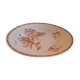Plate in pink earthenware Provencal decoration HB & Cie, Choisy-le-Roi - 3