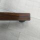 Office armchair leather wood Scandinavian design 70s vintage