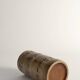 Mid-century Modern Brown Stoneware Vase by Aldo Londi for Bitossi, Italy, 1960s