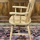 Fauteuil anglais en hêtre des années 1980