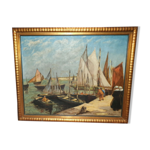 huile sur toile
