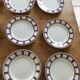 Basque dessert plates
