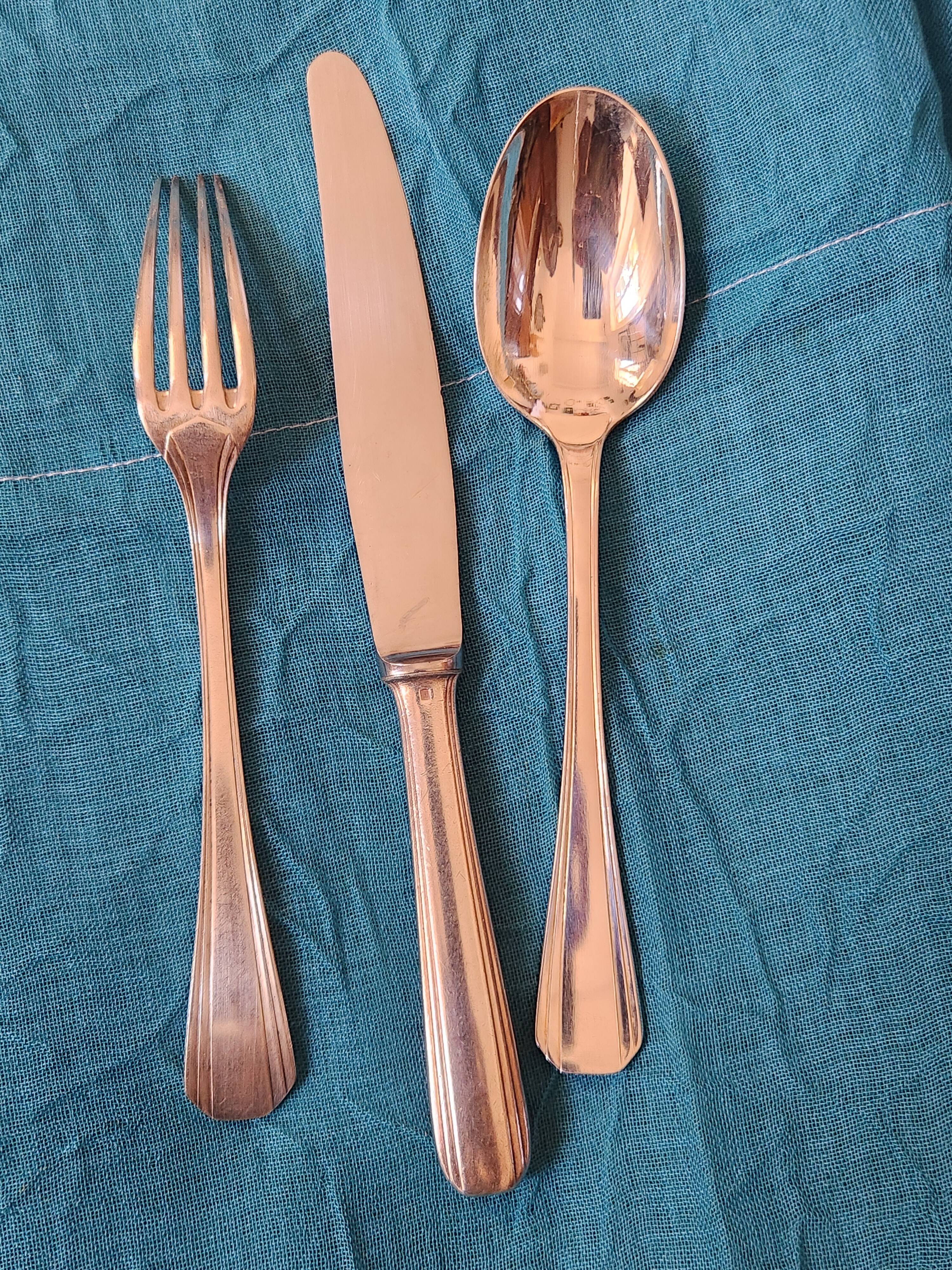 Ménagère "Boréal " Christofle 84 pièces