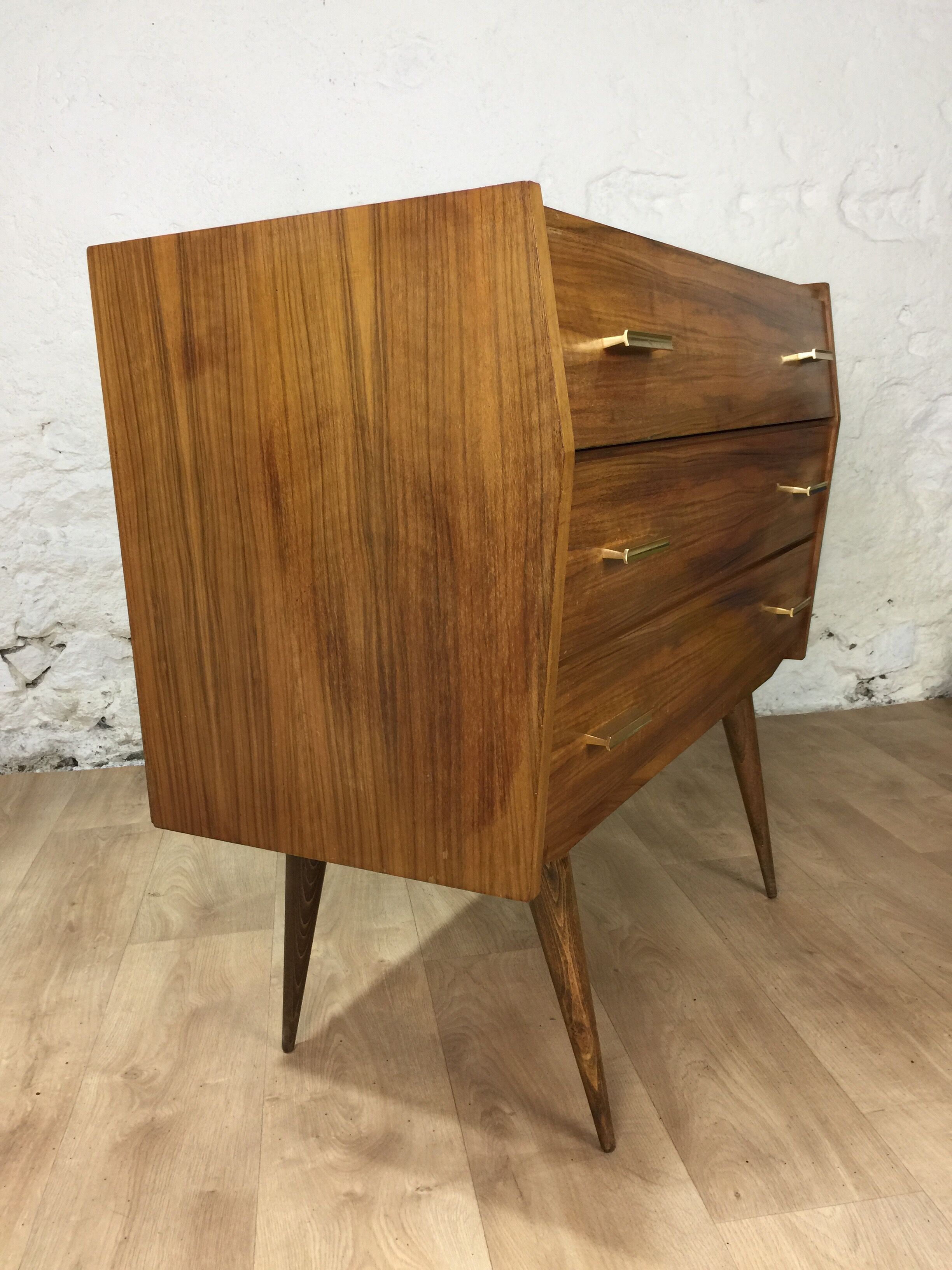 Chest of drawers 3 drawers 60s