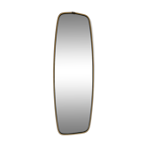 Miroir mural vintage avec cadre noir mince