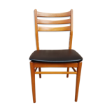 Chaise en teck scandinave des 1960s