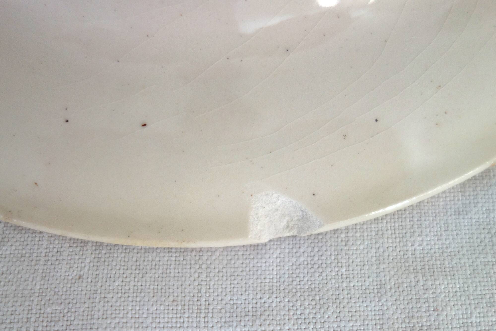 11 deep plates Terre De Fer Gien model Mai circa 1900