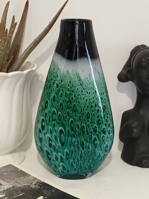 Vase en verre de Murano Pop Art