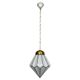 Cubist Art Deco pendant