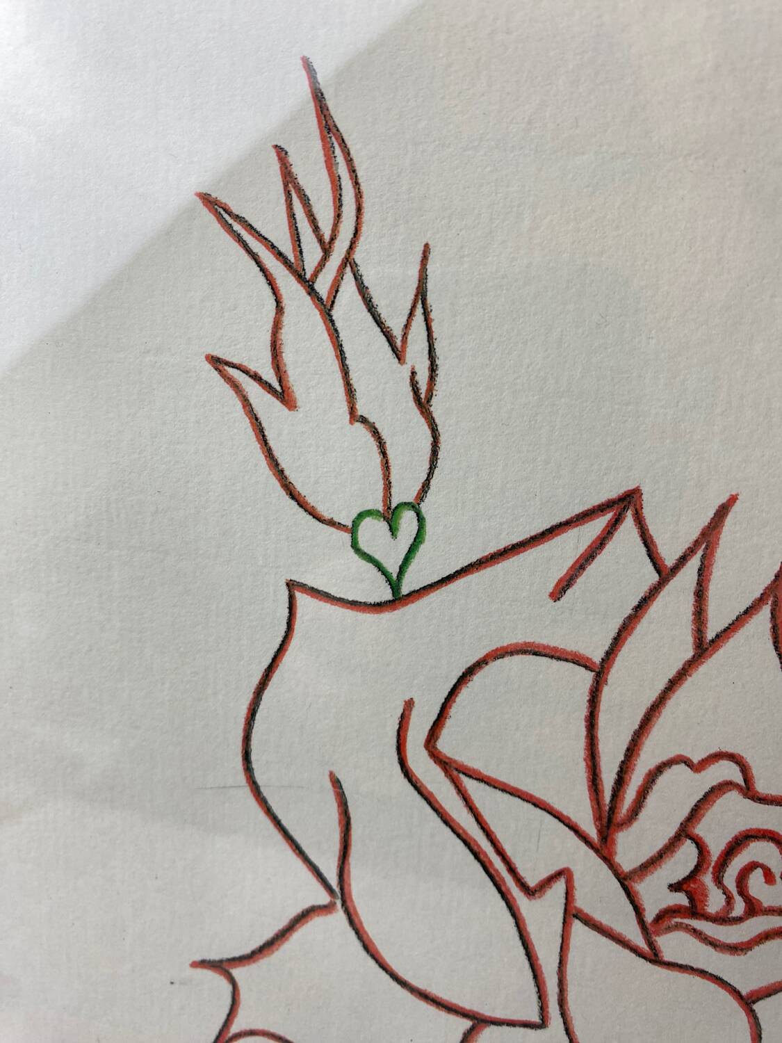 Lithograph by Jean Cocteau