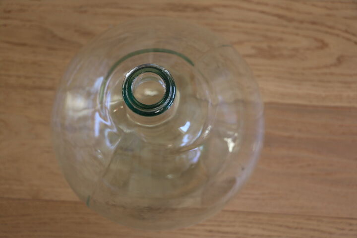 Transparent demijohn 10L