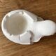 Chick in its egg, decorative plaster - empty pocket