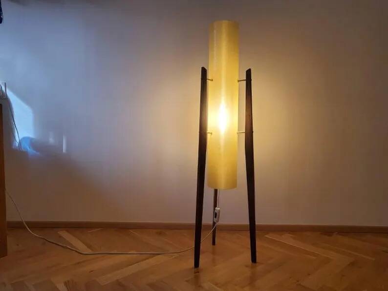 Lampadaire mid-century Rocket, années 1960