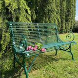 Arras 2-seater bench - Dark Green