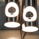 Pair of Space Age double pipe wall lights by Oxar France, 1960s-70s