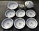 Dinnerware set for 6 people 15 pieces Sarreguemines model Marianne