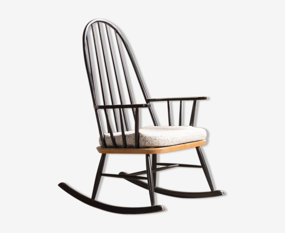 Black rocking chair