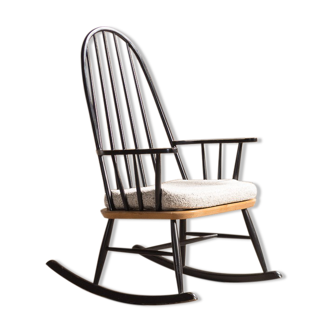 Black rocking chair