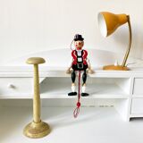 Articulated wooden puppet