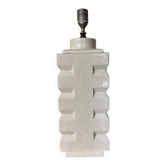 Lampe de table en céramique blanche, années 60