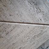 Coffee table in travertine