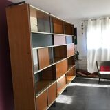 Bibliothèque modulable EFA Georges Frydman 1950/60