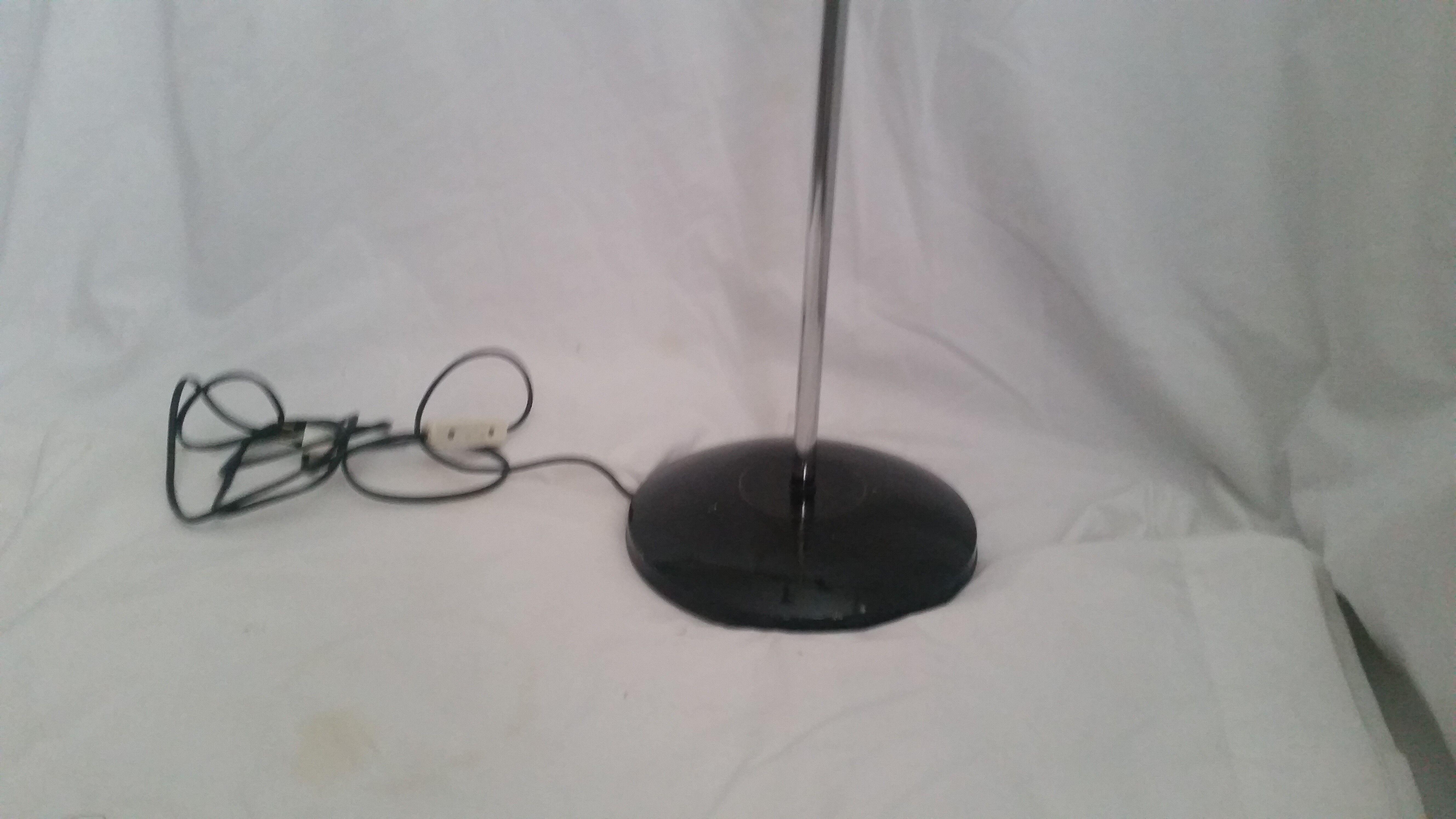Floor lamp e-reader chrome brush 60/70