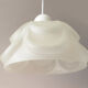 Antique satin glassware pendant lamp