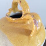 Yellow glazed jug