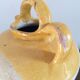 Yellow glazed jug