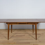 Table à manger en chêne extensible danois du milieu du siècle, années 1960