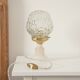 Vintage table lamp with albatre foot