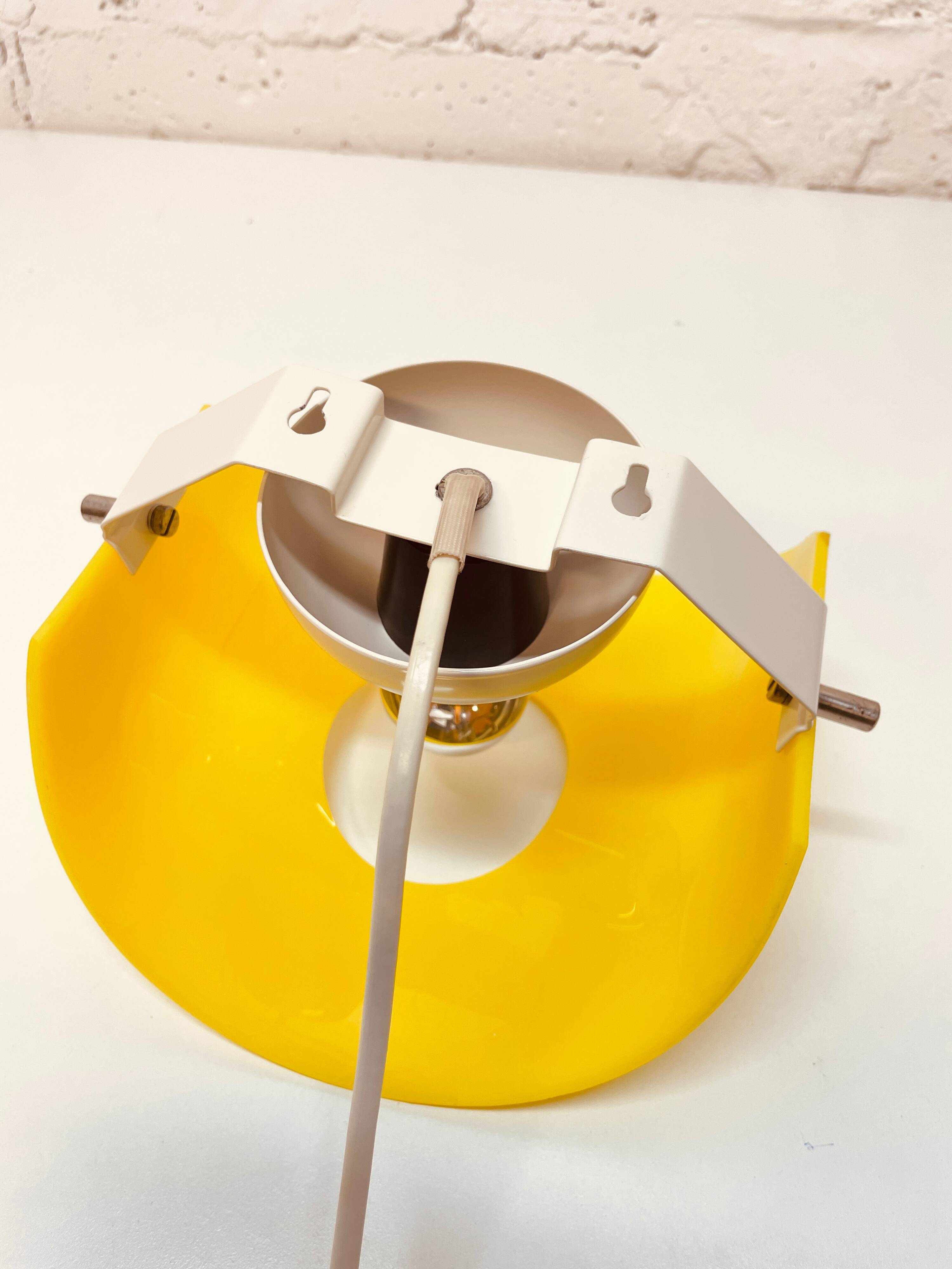 Space age wall lamp, Polam, 1960s.