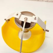 Space age wall lamp, Polam, 1960s.
