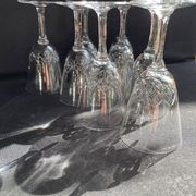 8 wine glasses – Cristallerie de Nancy (1920-1934)
