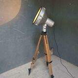 Industrial lamp on a tripod