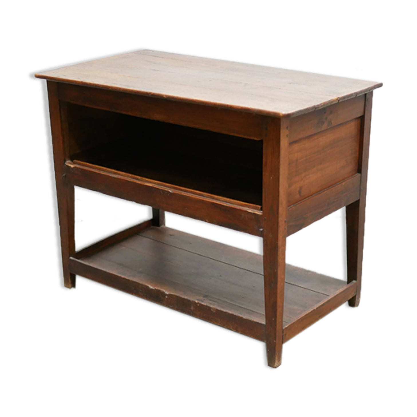 Wooden country storage cabinet